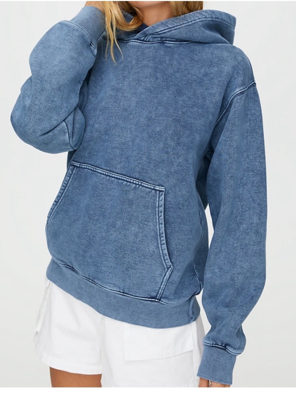 TNA Cozy Fleece Boyfriend Hoodie